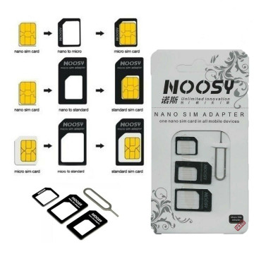 Adaptateurs Micro Nano Sim pour telephone iPhone Samsung