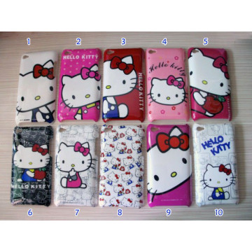 Coque pour  iPod Touch 4 Hello Kitty Mickey