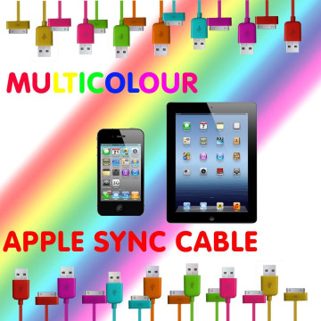 Cable USB 30pin 1m pour iPhone iPad iPod