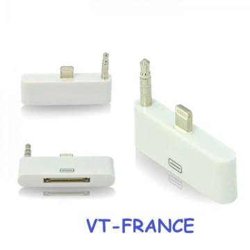 Adaptateur 8/30 pin USB Micro Type C pour iPhone iPad 