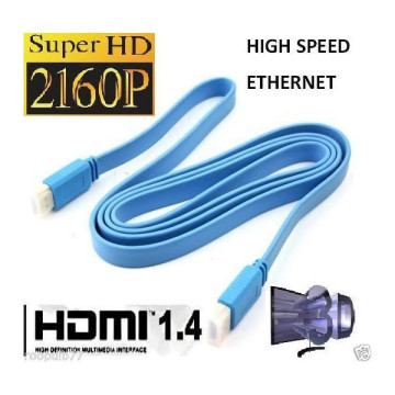 Cable HDMI 1.4 Plat  Full HD  3D