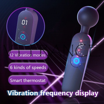 Vibromasseur LCD sans Fil 72 Vitesses