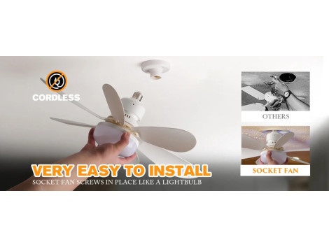 Ventilateur Lumineux de Plafond