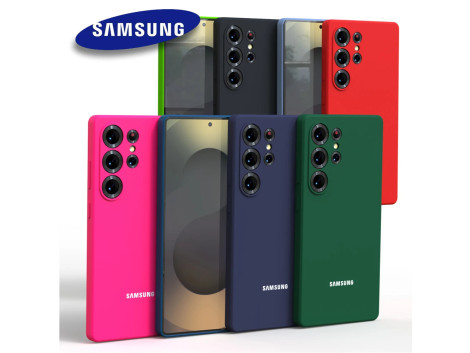 SAMSUNG Coque Silicone Couleur pour Galaxy