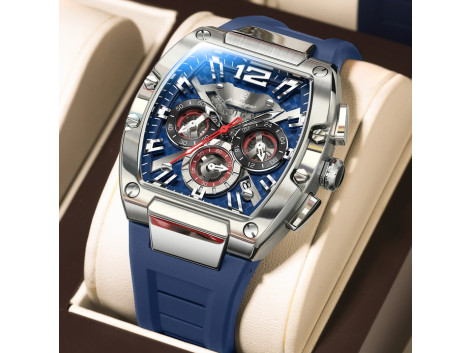 Superbe Montre Chrono Homme Acier Etanche