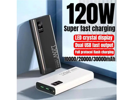 Batterie PowerBank Charge Super Rapide 120W LED