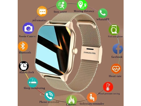 Montre Connectee pour Android iPhone Bluetooth 5.0