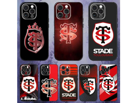 Stade Toulousain Coque Anti Choc pour iPhone
