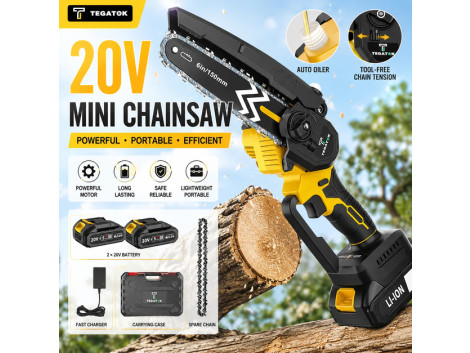 Mini Tronconneuse sans fil 6" 15cm pour batterie Makita