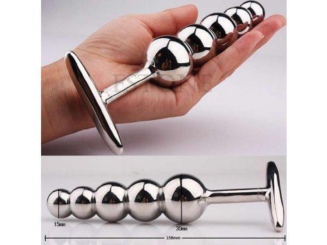 Plug Inox SM Acier Inox Brillant Sextoy 
