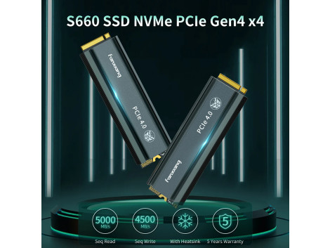 Disque SSD Interne M.2 2280 NVMe PCIe4.0x4