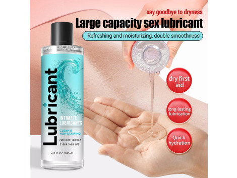 Gel Huile Lubrifiant Sexuel a base d Eau 