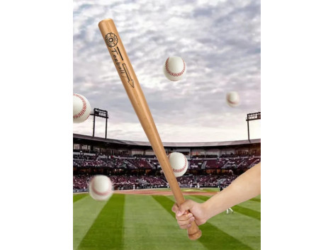 Batte de Baseball Pro Bois Massif