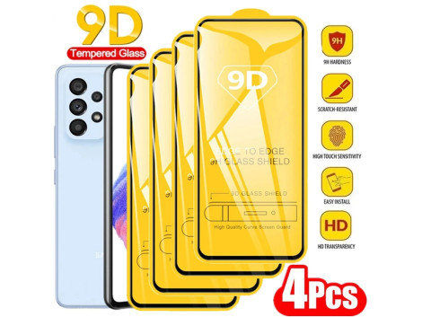4 Ecrans Protecteur Verre Trempe pour Samsung Galaxy