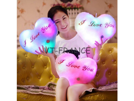 Coeur Peluche  Lumineux LED