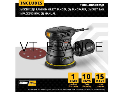 Ponceuse Orbitale PRO 350W