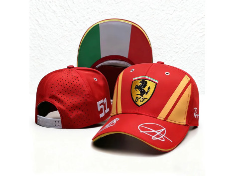 Casquette Brodee Scuderia Ferrari Racing Hypercars