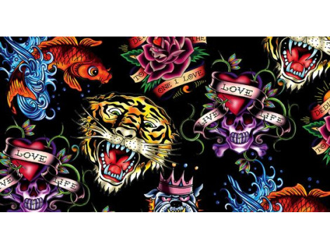 Coque pour iPod Touch 4 Ed Hardy Tatouage