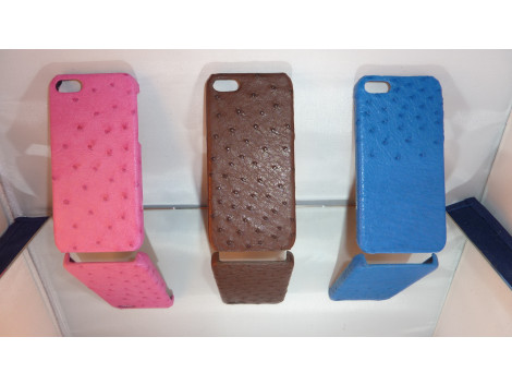Coque Autruche Veritable pour iPhone 6+/6s +