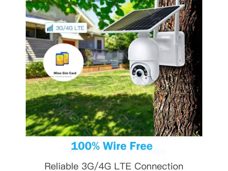 Camera IP Solaire Motorise HD 4G