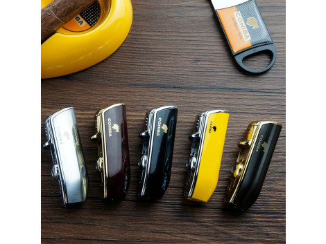 Mini Briquet Chalumeau Cigare COHIBA 3 Torche