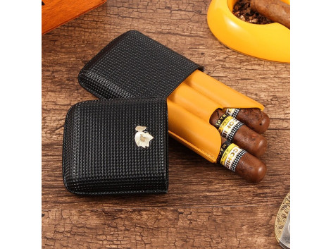 Etui a Cigare COHIBA en Cuir