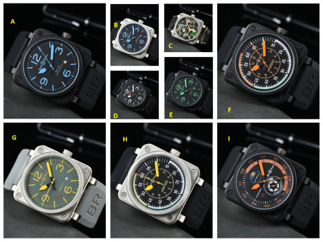Bell&Ross Aviation Montre Homme Automatique