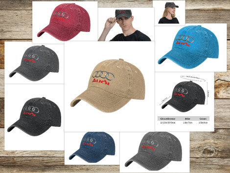 AUDI Casquette Mixte Vintage Jean Vieilli