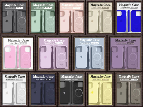 Coque Magnetique Magsafe Silicone pour iPhone
