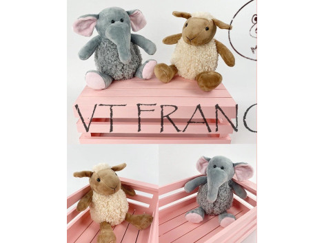 Peluche Super Douce Mixte Animaux 