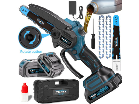 Mini Tronconneuse Electrique Sans Fil PRO 6"