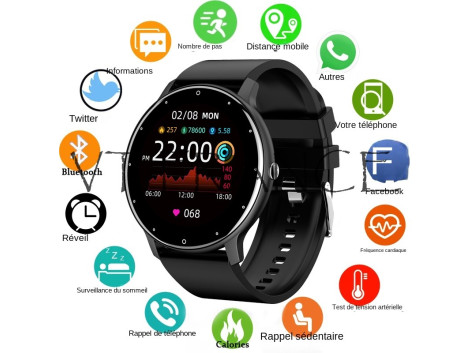 Montre Connectee Sport Bluetooth Android iOs