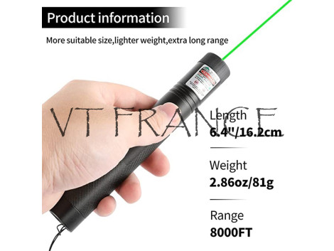 Pointeur Laser Rechargeable Portee 2500m