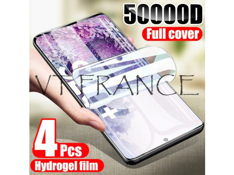 4 Film Hydrogel Protection Ecran pour Samsung