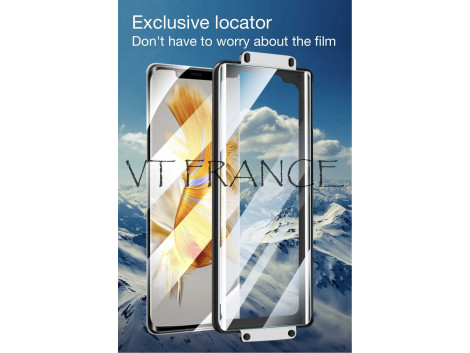 Protection Ecran Verre Trempe + Gabarit pour Samsung