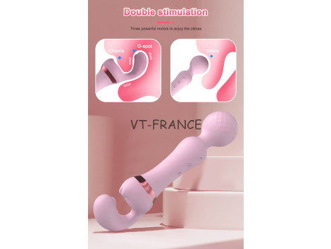 Vibromasseur 3 Moteurs 20 Modes