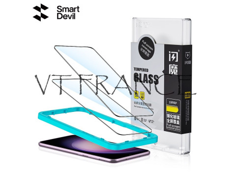 2 Ecrans Protecteur Verre + Gabarit pour Samsung