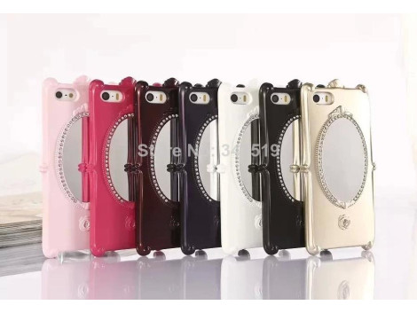 Coque Miroir Strass iPhone 5/5S/ 5SE 