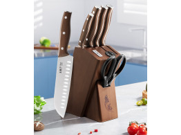 Ensemble de Couteaux Chef pro Acier Inox