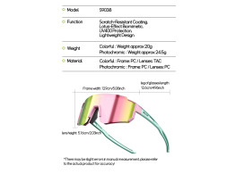 Lunettes de Soleil Enfant Sport UV400 Photochromique