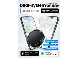 Traceur GPS Bluetooth compatible 2 Systèmes Apple iOS Android