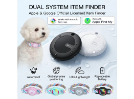 Collier Chien Chat avec Traceur Apple Android