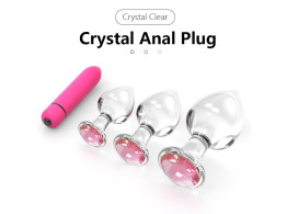 Plug Anal Cristal  Diamant Sextoy