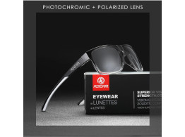 KDEAM Lunettes de Soleil Polarisee Photochromique UV400