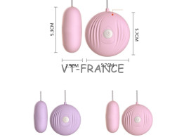 Oeuf Vibrant a Telecommande 7 vitesses