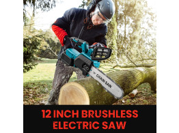 Tronconneuse sans fil 1500W 12 pouces pour batterie Makita