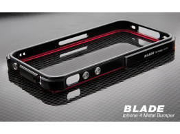 BLADE Metal Case Coque Bumper Alu iPhone 4 Tiger Design