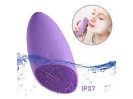 Brosse Silicone Vibrante Nettoyage Visage Massage