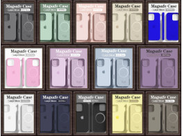 Coque Magnetique Magsafe Silicone pour iPhone