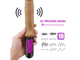 Vibro Realiste Rechargeable 10 Vitesses Chauffant